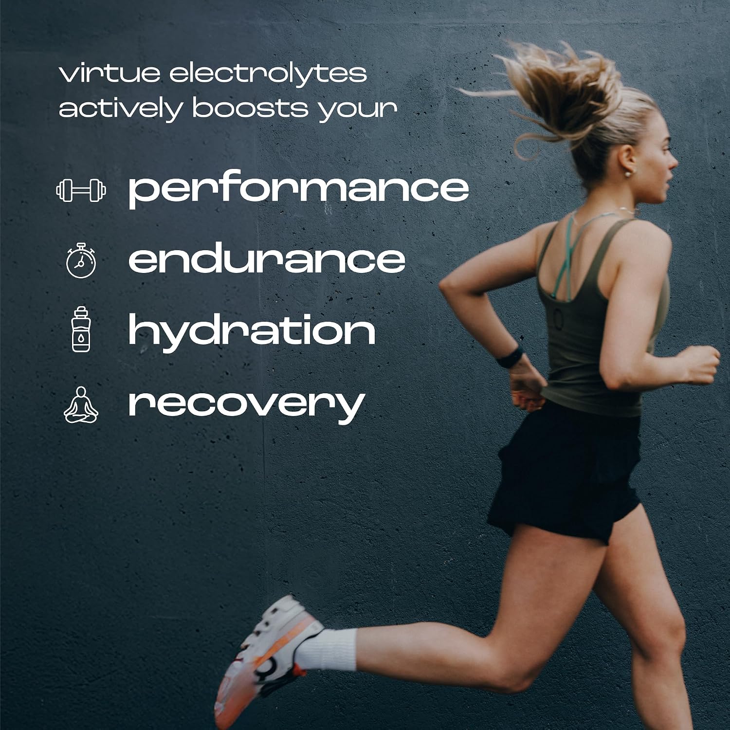 Thumbnail 2 de Virtue Electrolytes Sobres Hidratación 0 Calorías