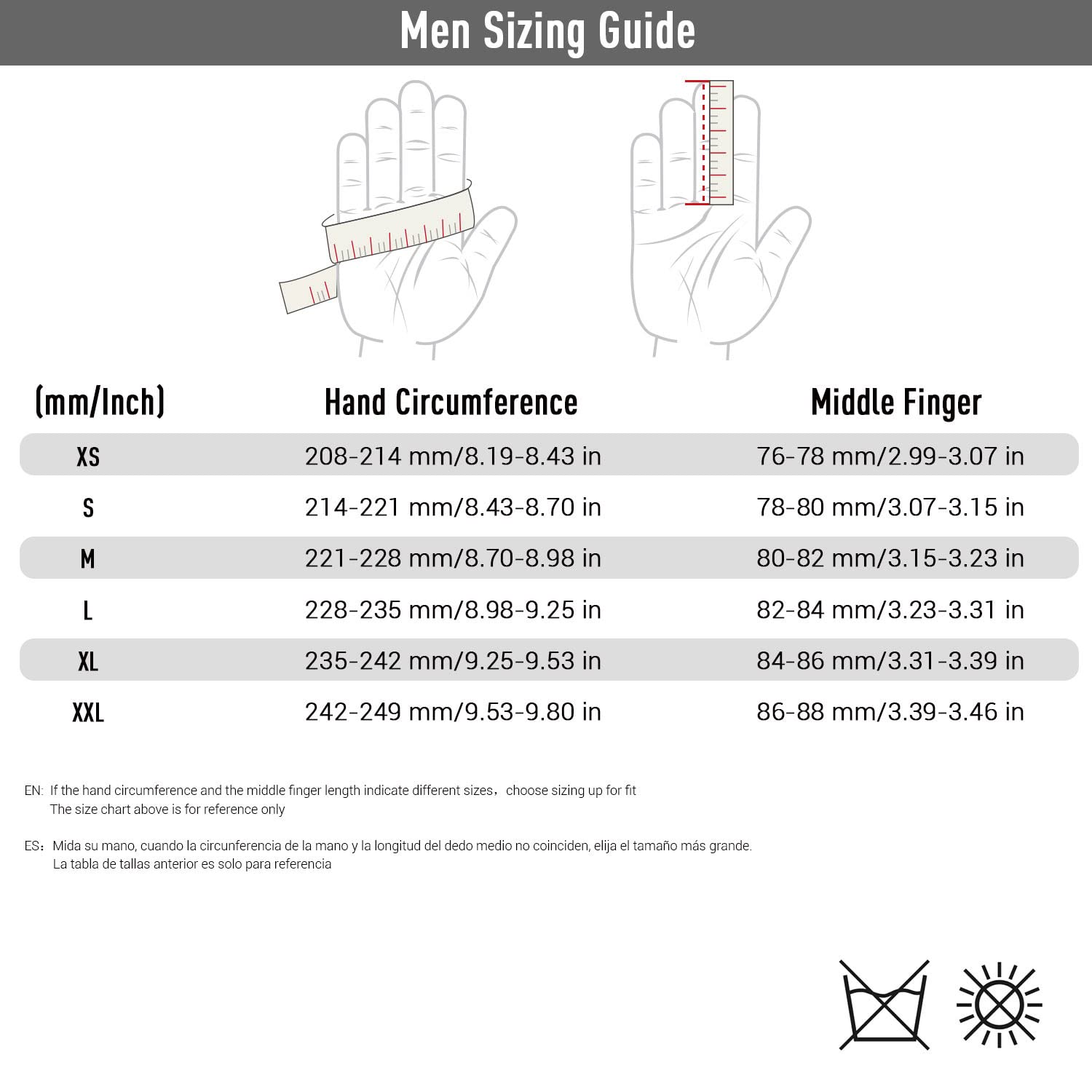 Thumbnail 5 de Vgo Winter Work Gloves Waterproof Touchscreen for Trucker 🧤
