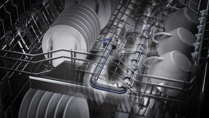 Detalle 2 de Siemens SN87TX00CE Einbau-Geschirrspüler mit glassZone, HygienePlus und Home Connect