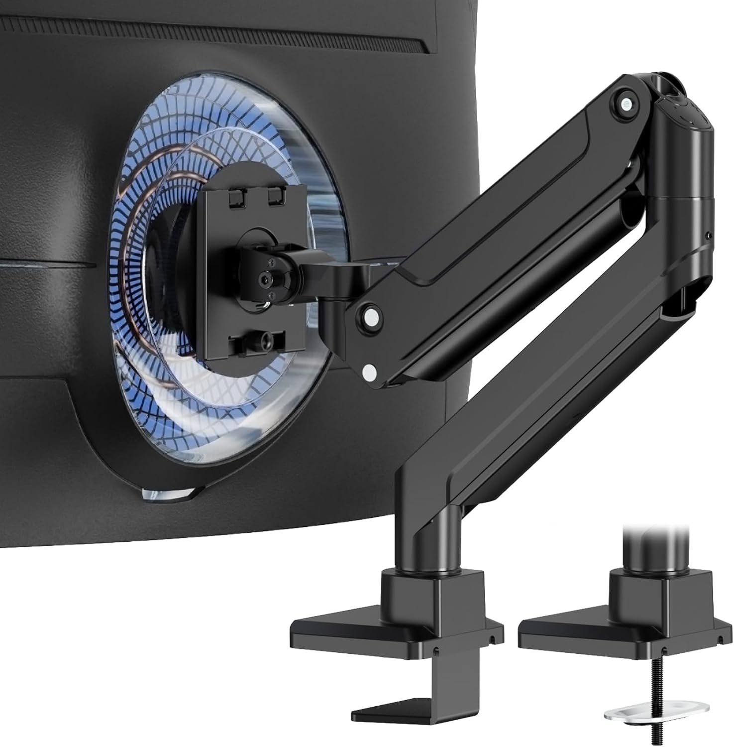 Thumbnail 6 de PUTORSEN Monitorhalterung für 17–49 Zoll (bis 20 kg) mit VESA 75/100 und Gasfeder