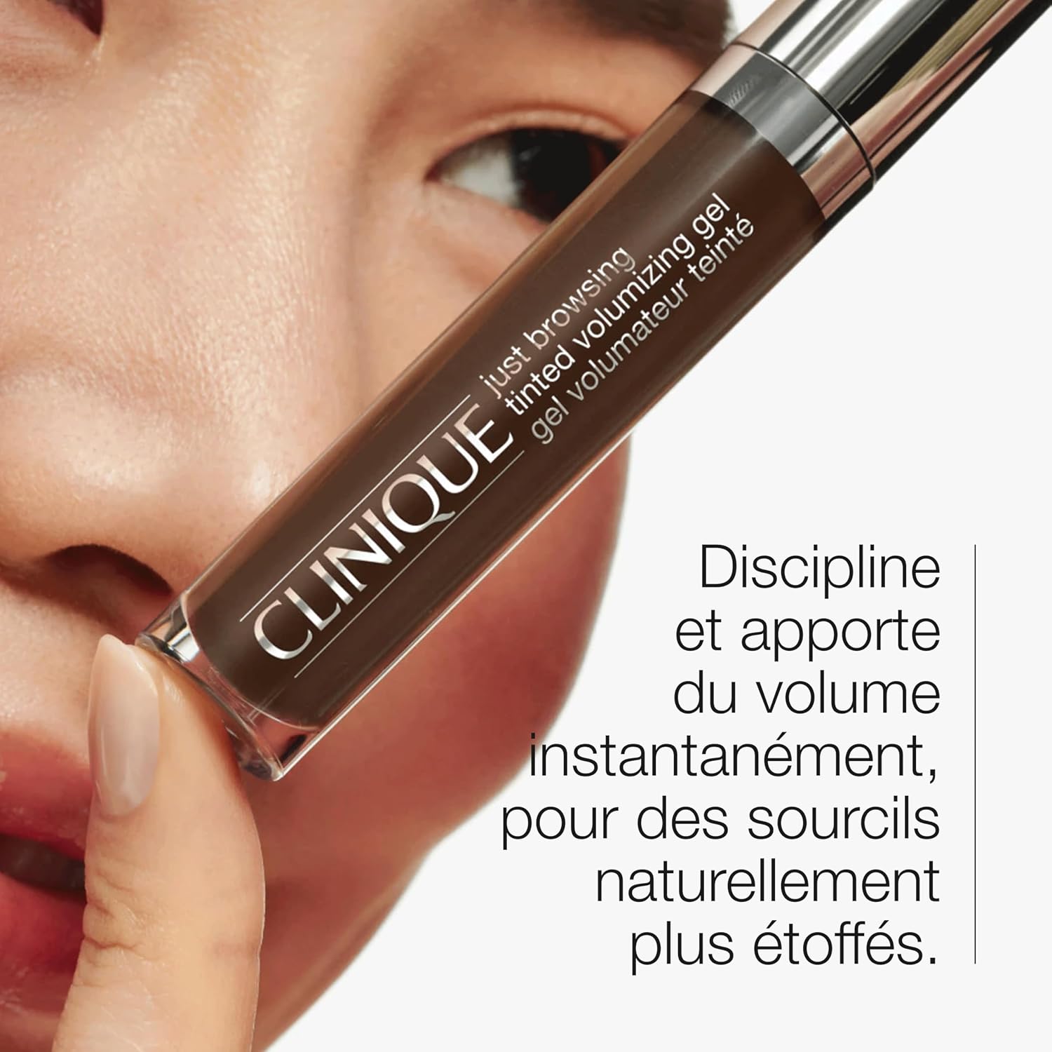 Detalle 2 de Clinique Just Browsing Gel Volumateur Teinté : Gel spéciale sourcils waterproof et anti-bavures
