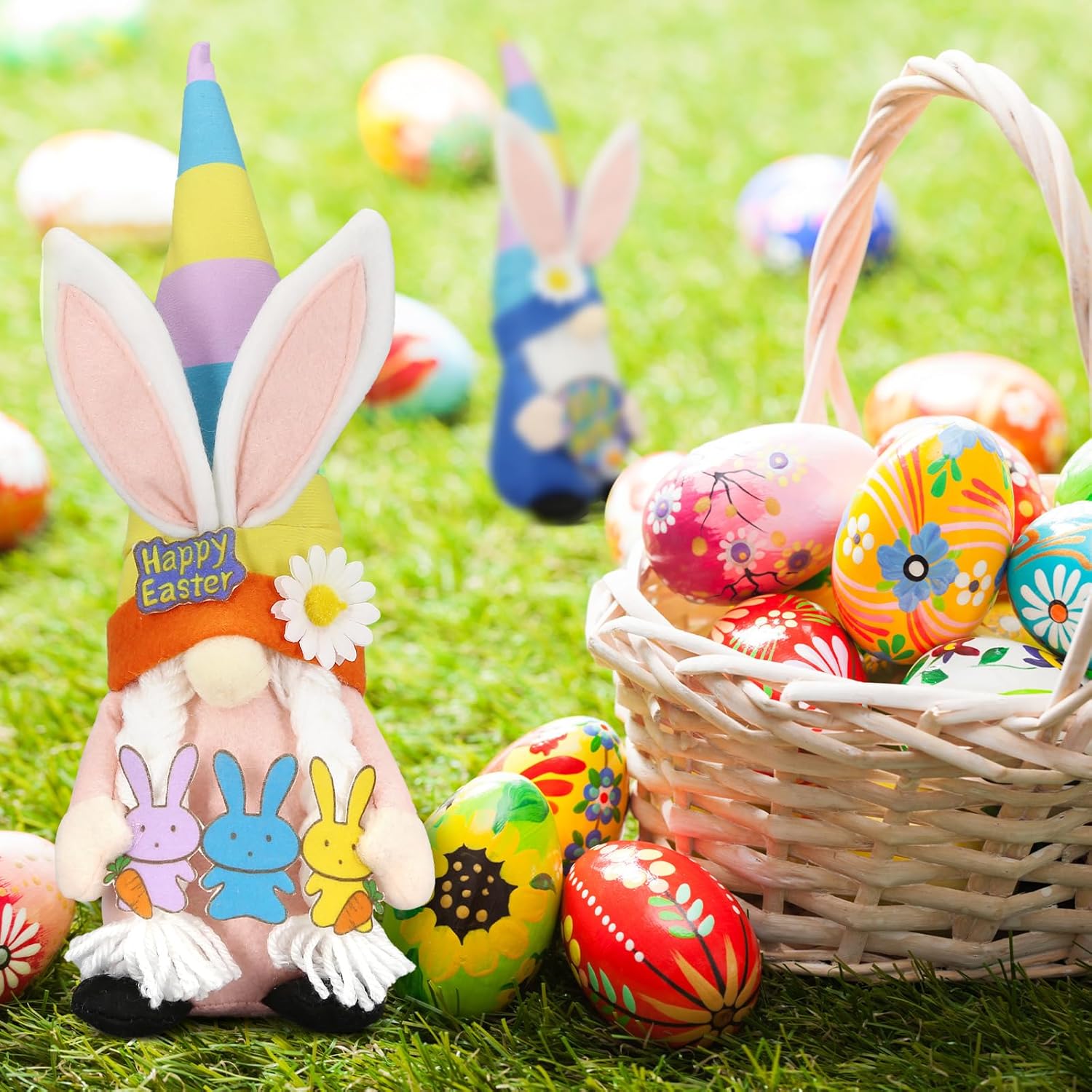 Thumbnail 5 de Lovinland Bunny Gnomes Easter Decor