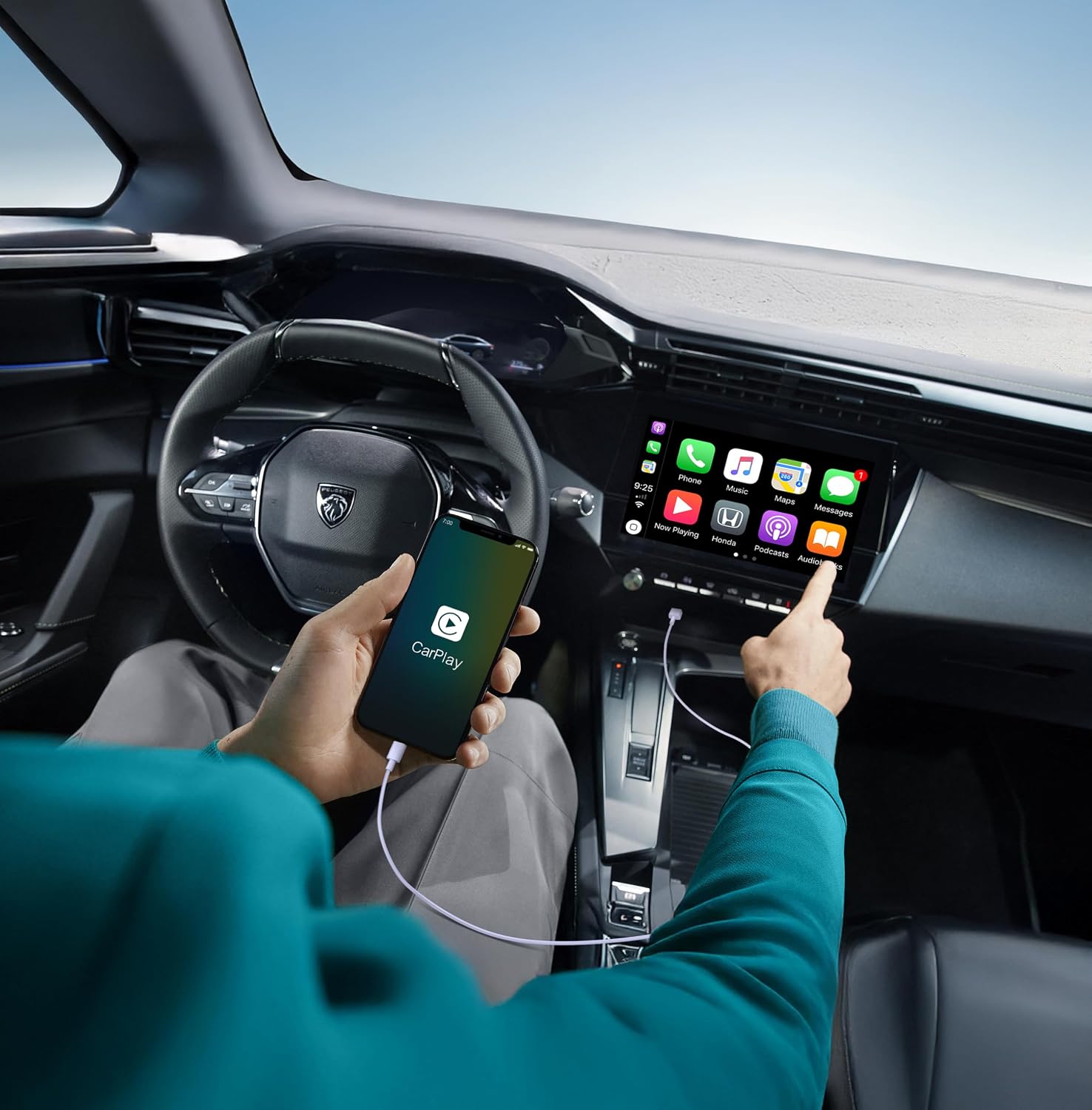 Thumbnail 6 de 5FT Car CarPlay Cable for iPhone 15/16 — USB-C to Lightning? (Purple) — Apple MFi Certified