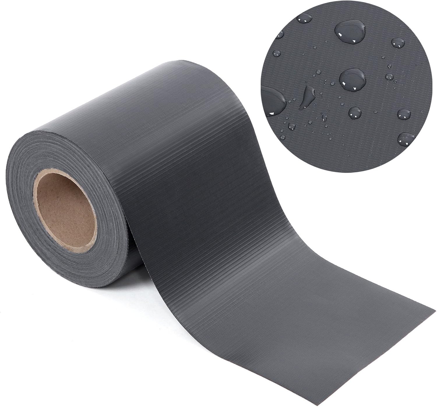 Thumbnail 5 de SONGMICS GPJ50GY Strisce frangivista in PVC extra spesse 50 m x 19 cm – 25 clip di fissaggio