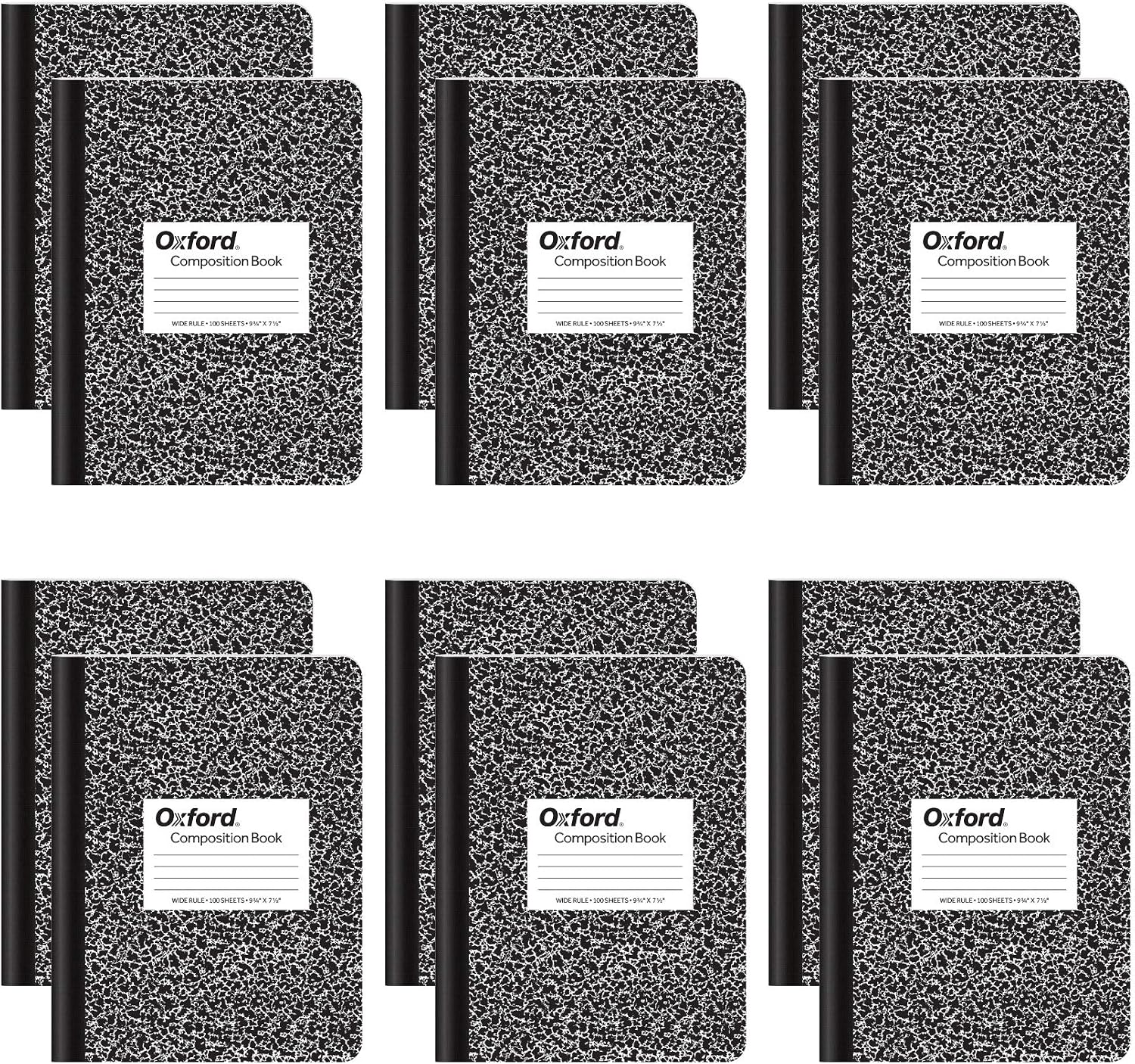 Detalle de Oxford Composition Notebooks, 100 Sheets