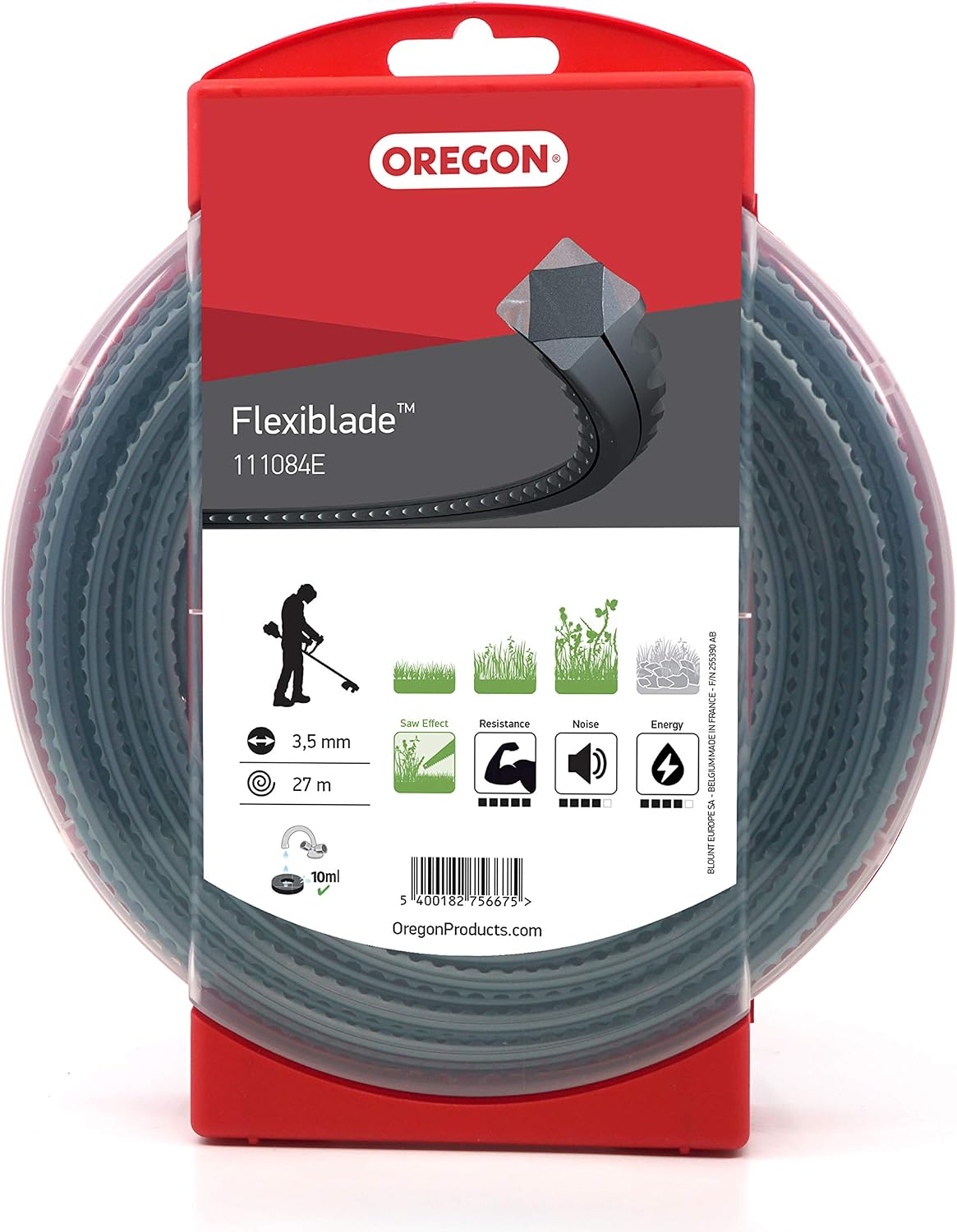 Thumbnail 4 de Oregon Flexiblade 111082E serrated trimmer line 3mm