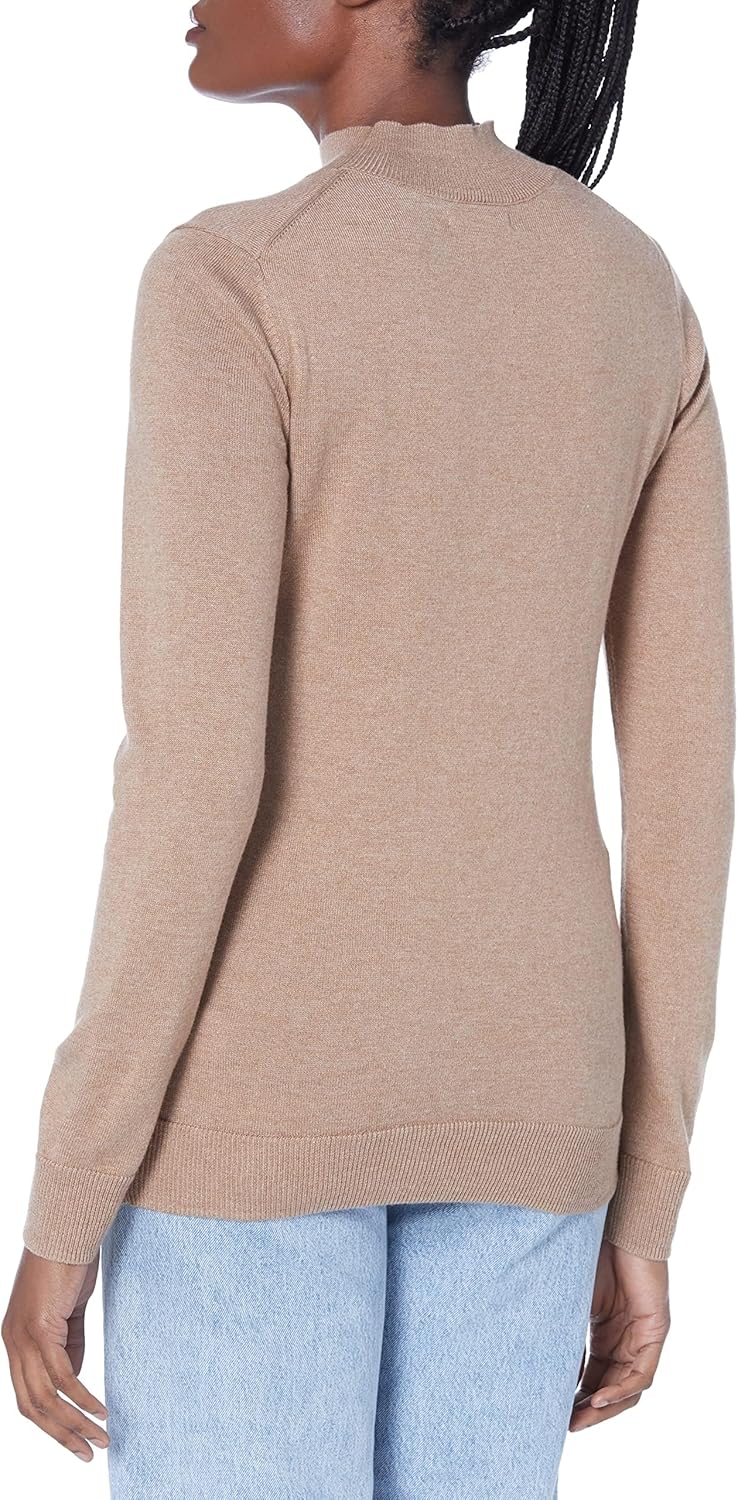 Thumbnail 1 de Amazon Essentials Damen Pullover mit Stehkragen in Übergröße – Leichte Baumwollmischung