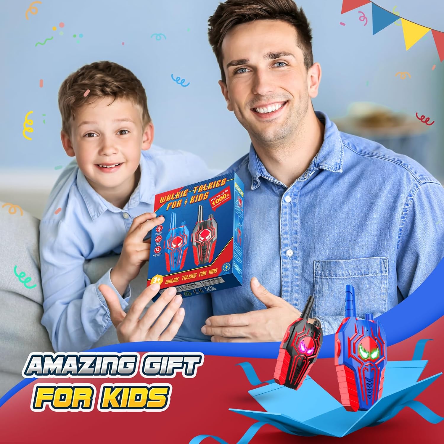 Thumbnail 6 de Supocol Walkie Talkie Kinder Funkgerät