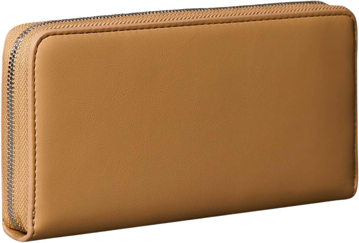 Thumbnail 1 de Calvin Klein Damen Geldbörse Bold Long Zip Around mit Logo – Braun (Tannin)