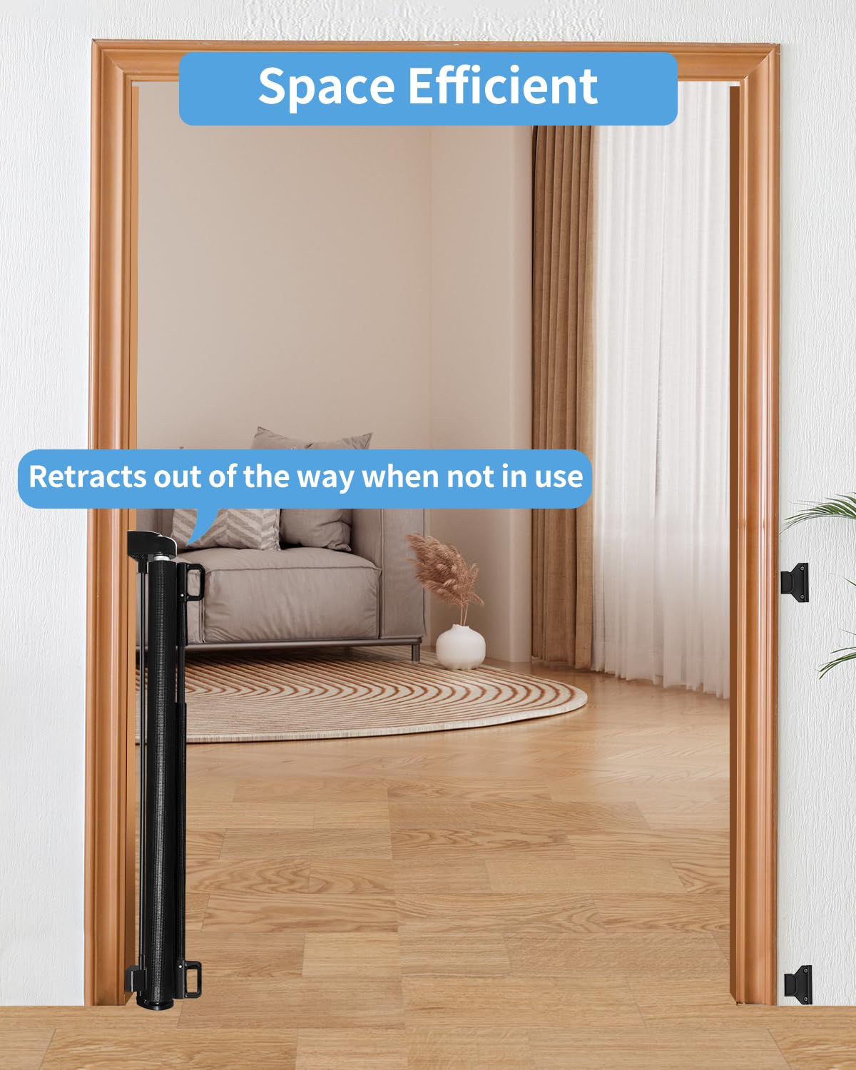 Thumbnail 3 de Veraste Retractable Baby Gate