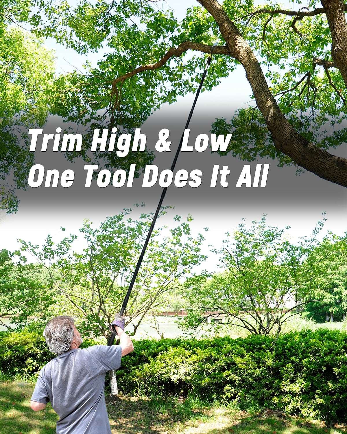Detalle de BlumeTrec pole saw 434cm for pruning