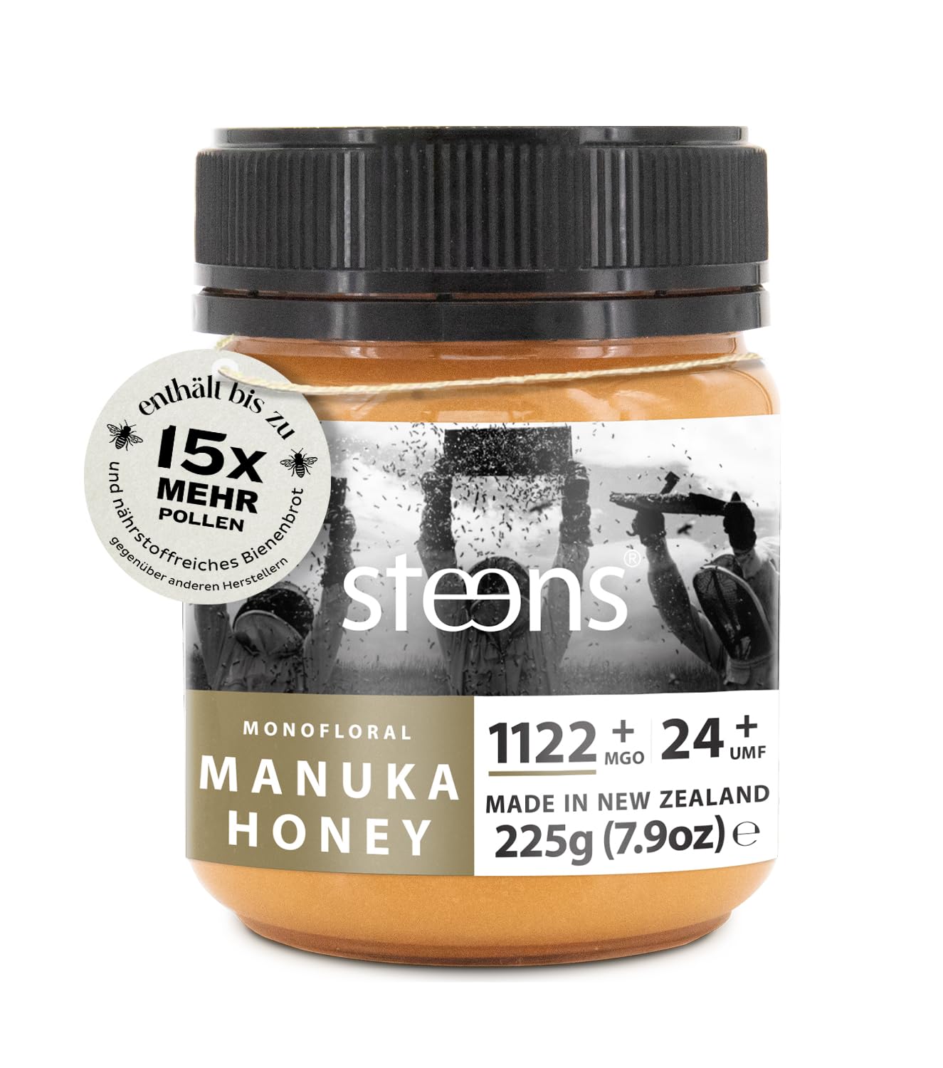 Detalle de Steens Manuka Honig 225 g 🍯