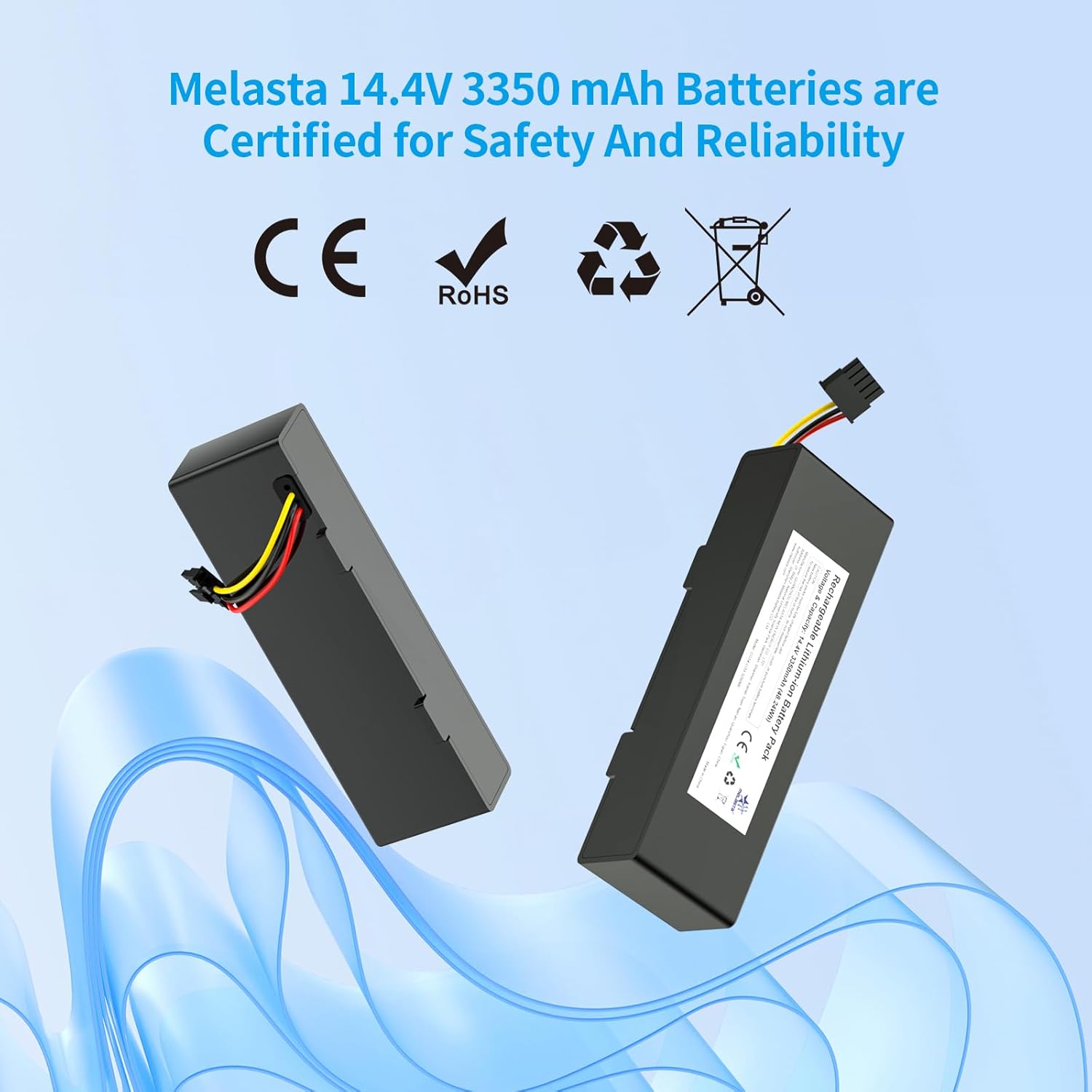 Thumbnail 6 de Melasta Batería 14,4V 3350mAh para Xiaomi Conga y Mijia🧹