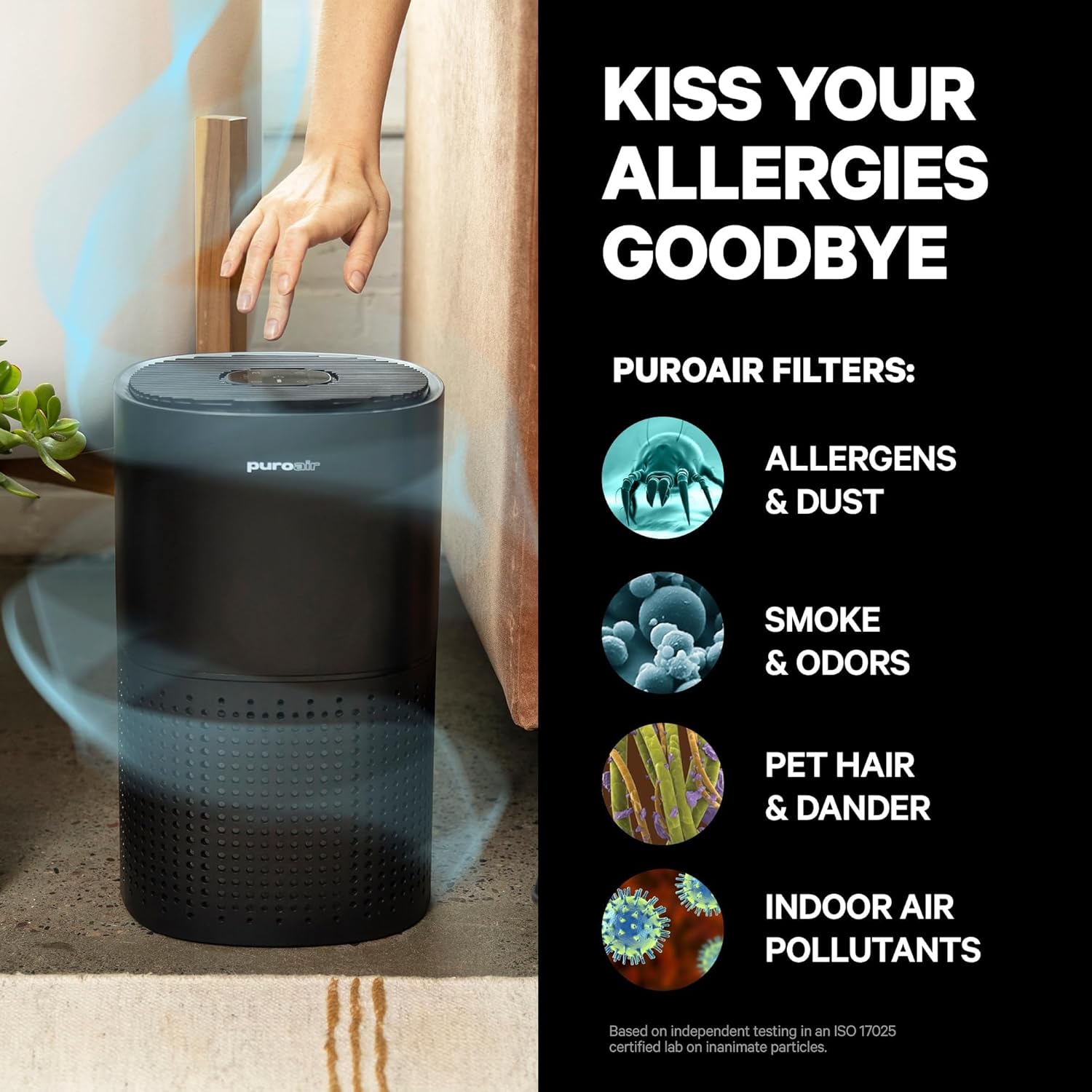 Thumbnail 3 de PuroAir 240 HEPA air purifier for large rooms