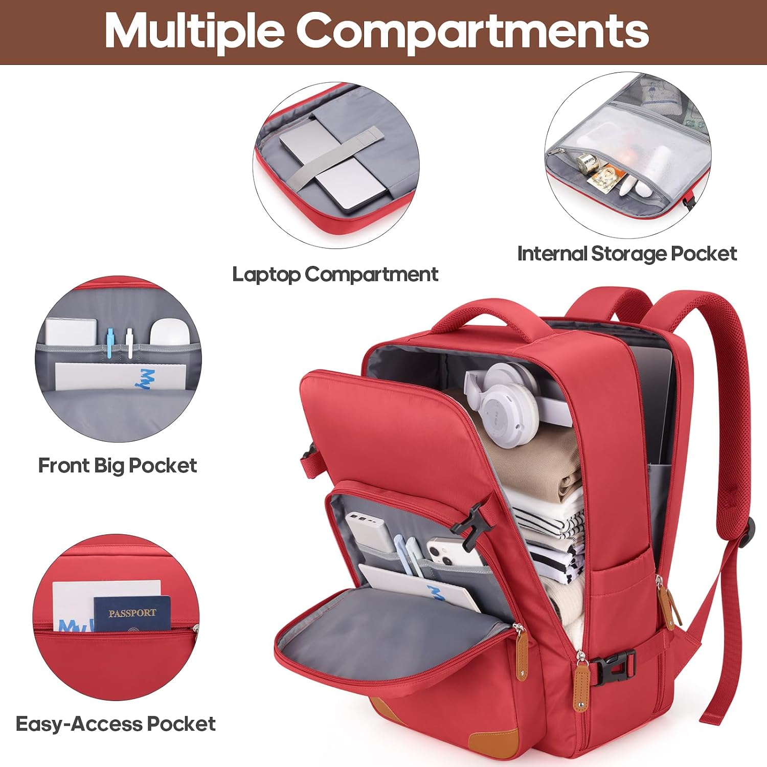 Detalle de 20-Inch Carry-On Luggage Set