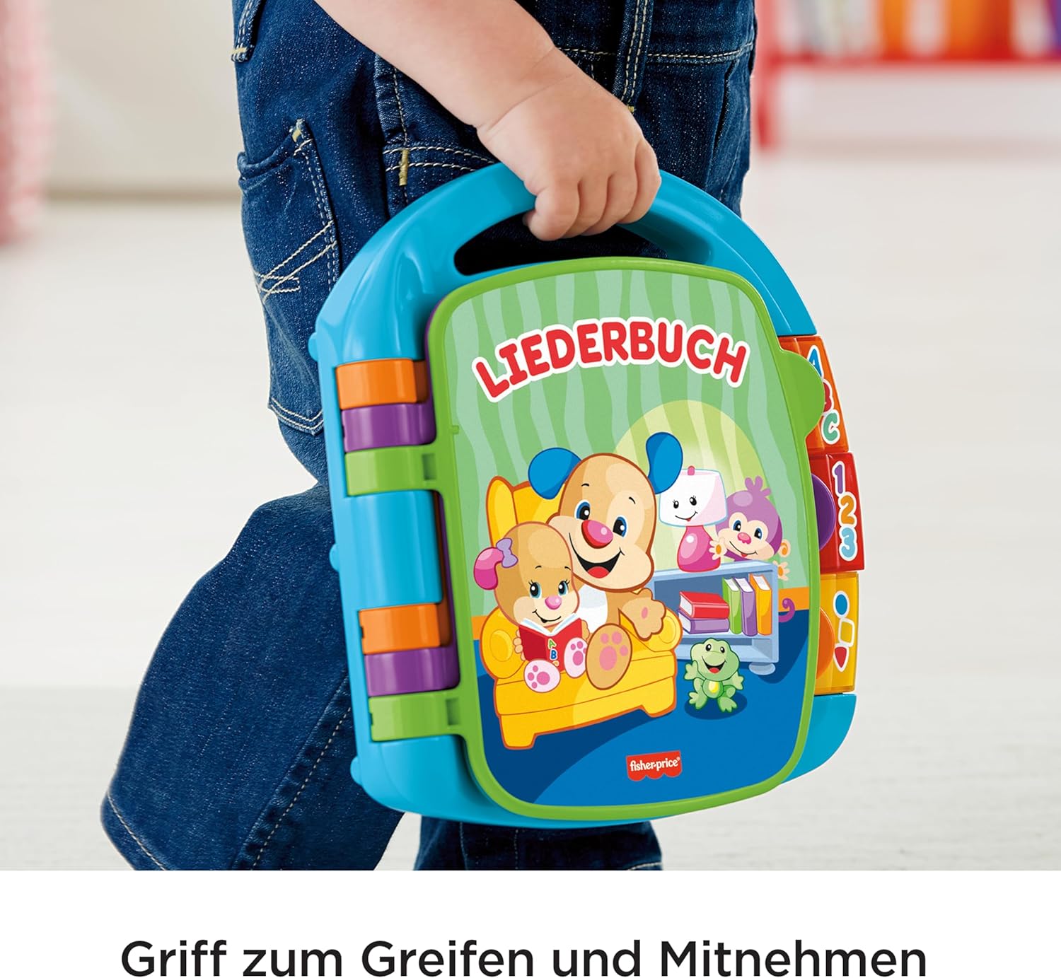 Thumbnail 5 de Fisher-Price Lernspaß Liederbuch 6 Monate