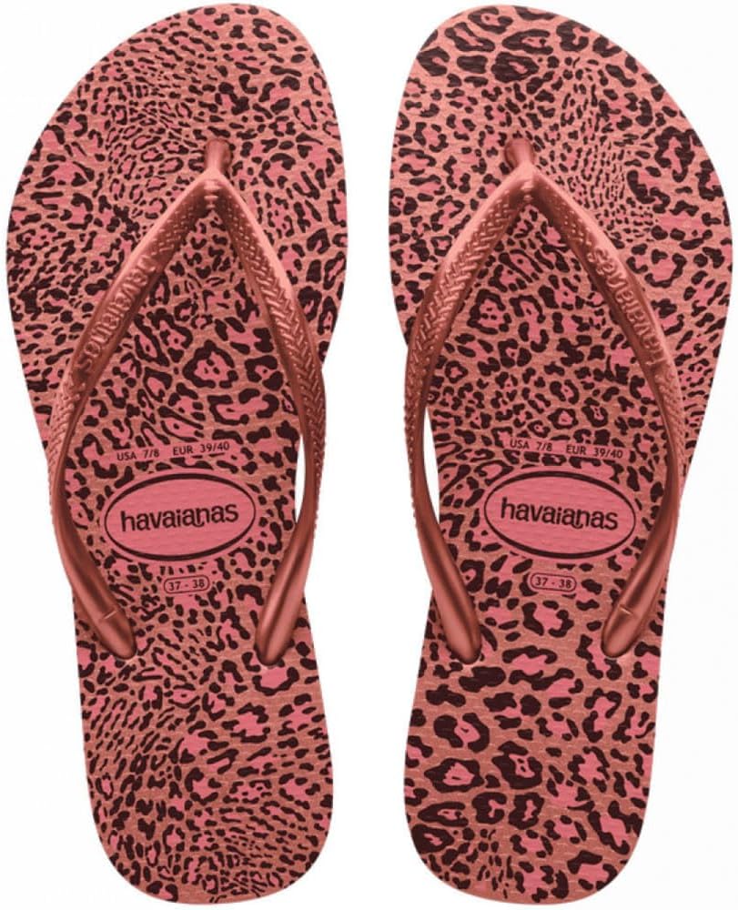 Detalle de Havaianas Slim Animals Donna FlipFlop: stile brasiliano, comodità quotidiana