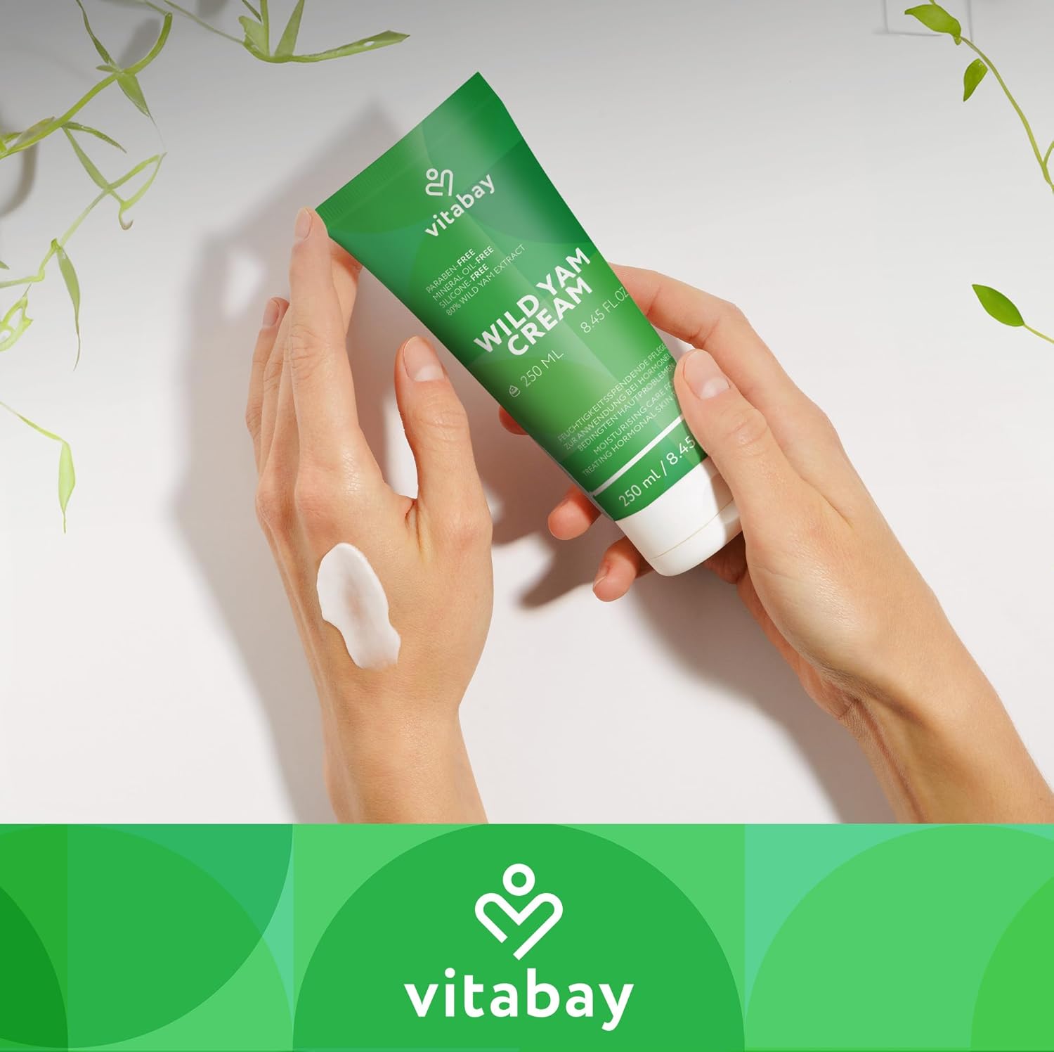 Thumbnail 3 de Vitabay Wild Yams Creme 250 ml – 80% Yamswurzel-Extrakt