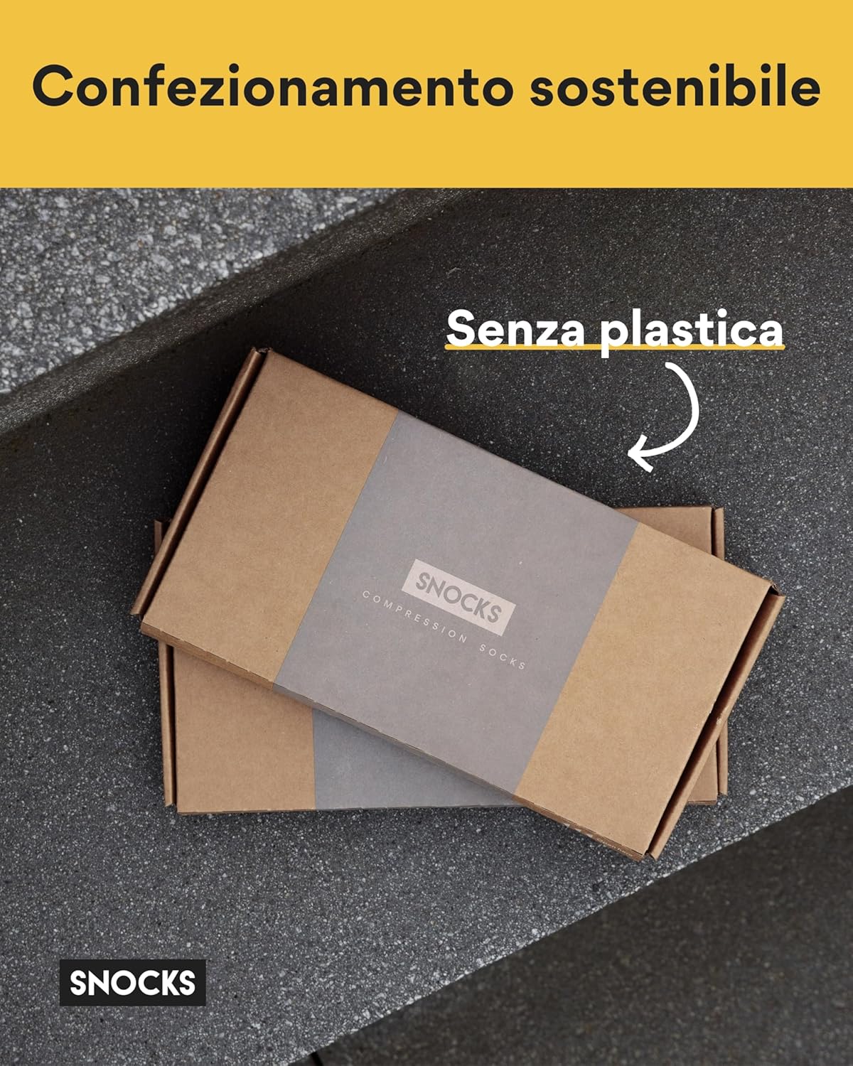 Thumbnail 4 de Snocks calze a compressione graduata uomo/donna (1 paio) taglia 35-50
