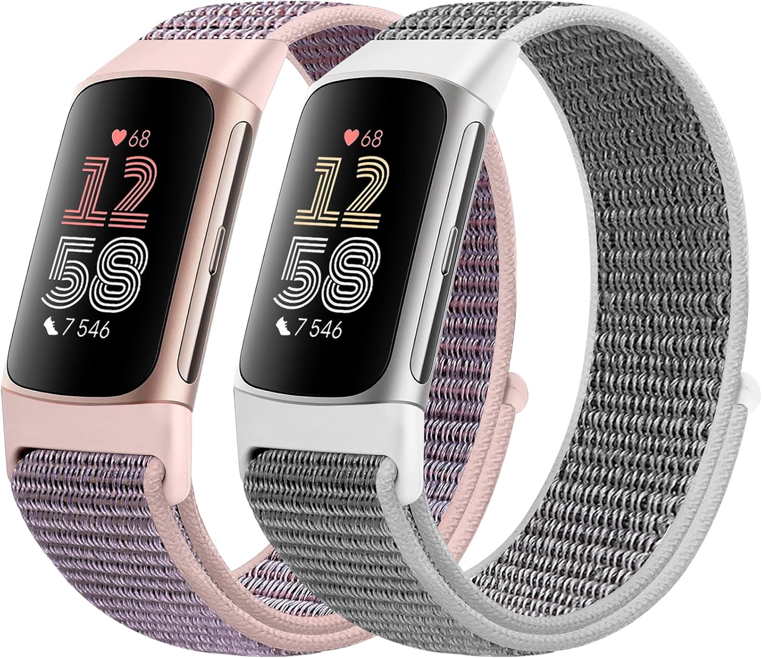 Detalle de Runostrich Sport Loop Nylon Watch Strap for Fitbit Charge 6/5
