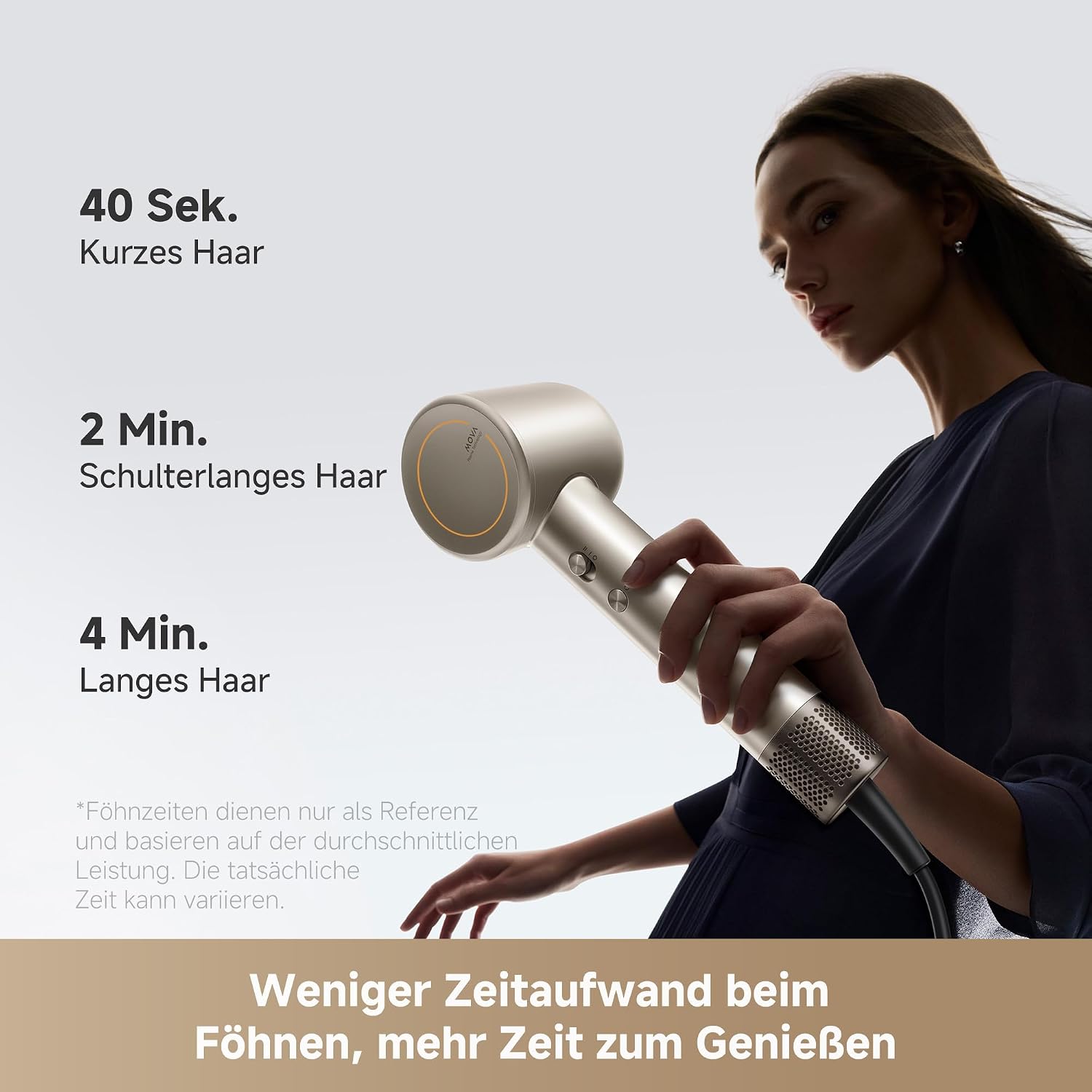 Detalle 2 de MOVA Shine 10 Haartrockner 110.000 U/min