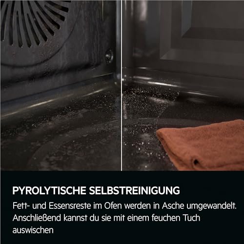 Thumbnail 3 de AEG 5 Einbaubackofen OU5PB40WSM – Ringheißluft, Pyrolyse-Selbstreinigung, schnelle Aufheizung