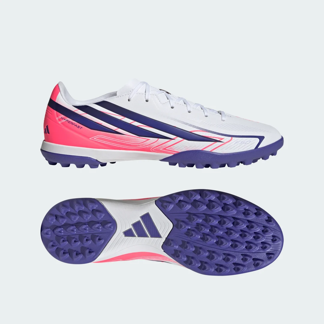 Detalle de Zapatilla de fútbol F50 Hyperfast Club moqueta de Adidas