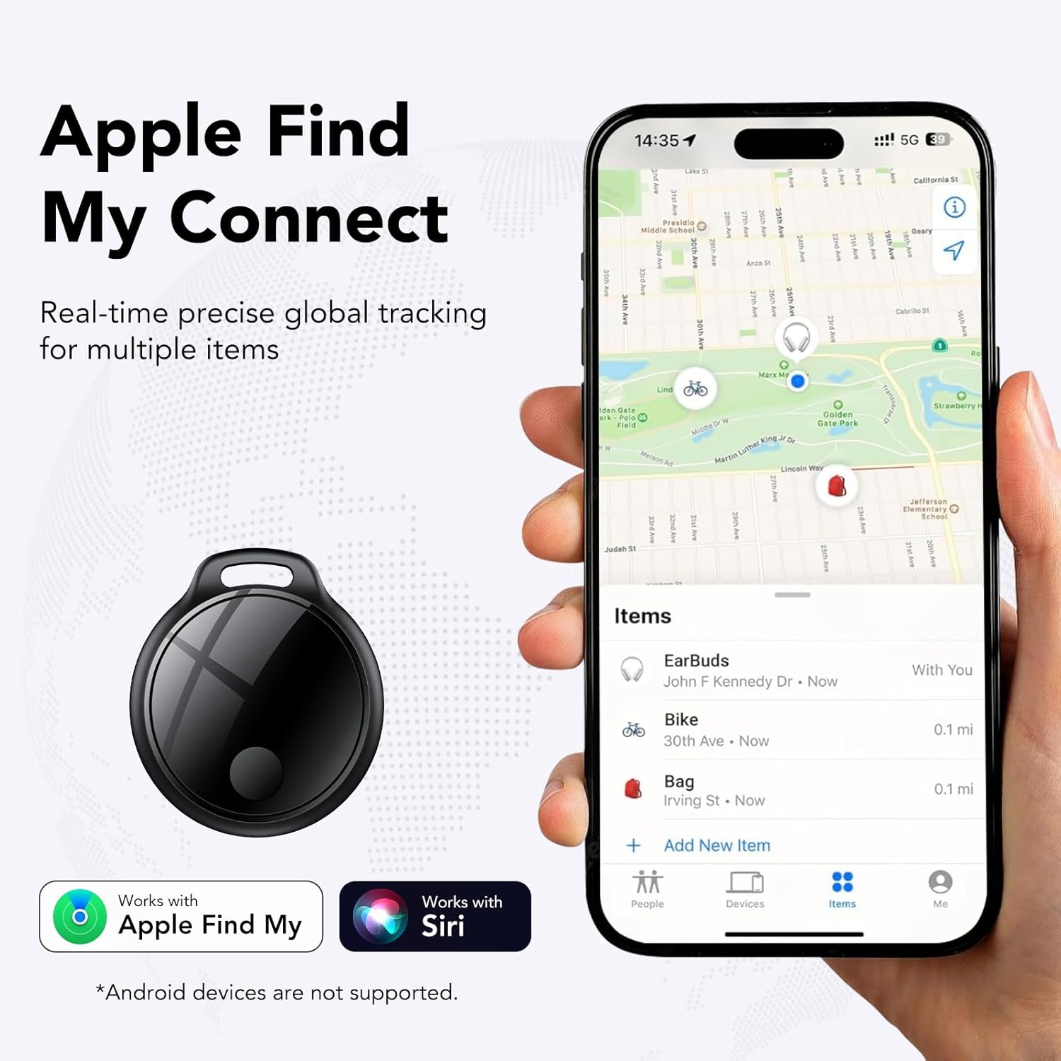Thumbnail 1 de Smart Tracker Tag 4er Pack – kompatibel mit Find My (iOS)