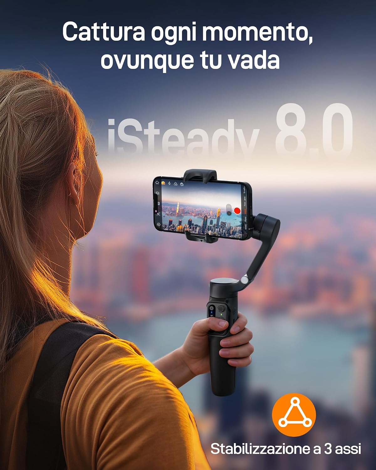 Detalle 2 de hohem iSteady X3 SE Gimbal smartphone 11 ore