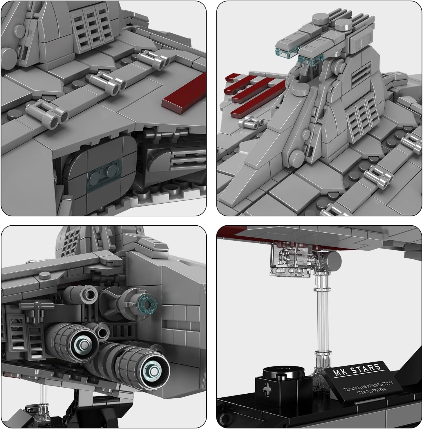 Thumbnail 5 de Mould King 21074 Super Star Destroyer Modell, 1320 Teile