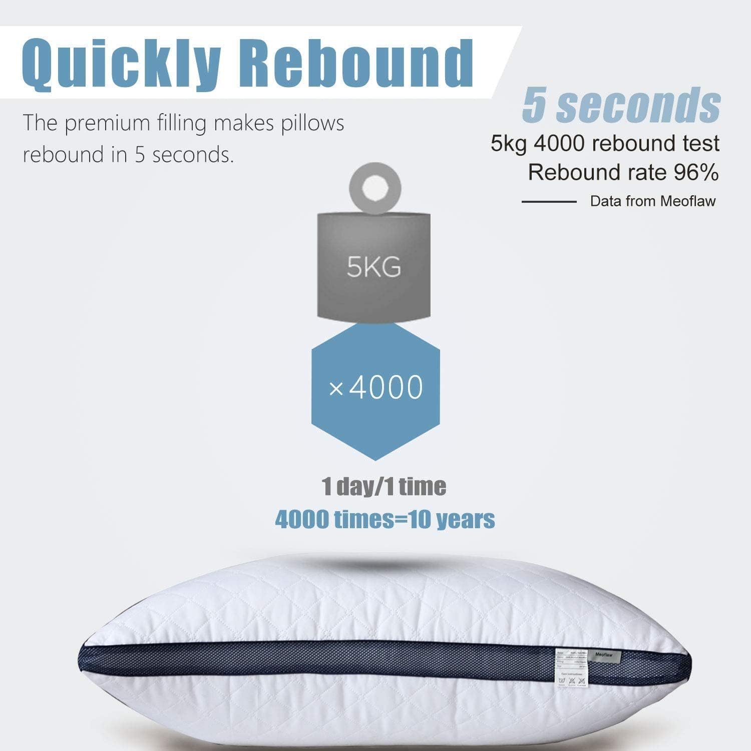 Thumbnail 3 de Meoflaw Pillows for Sleeping Queen 2-Pack