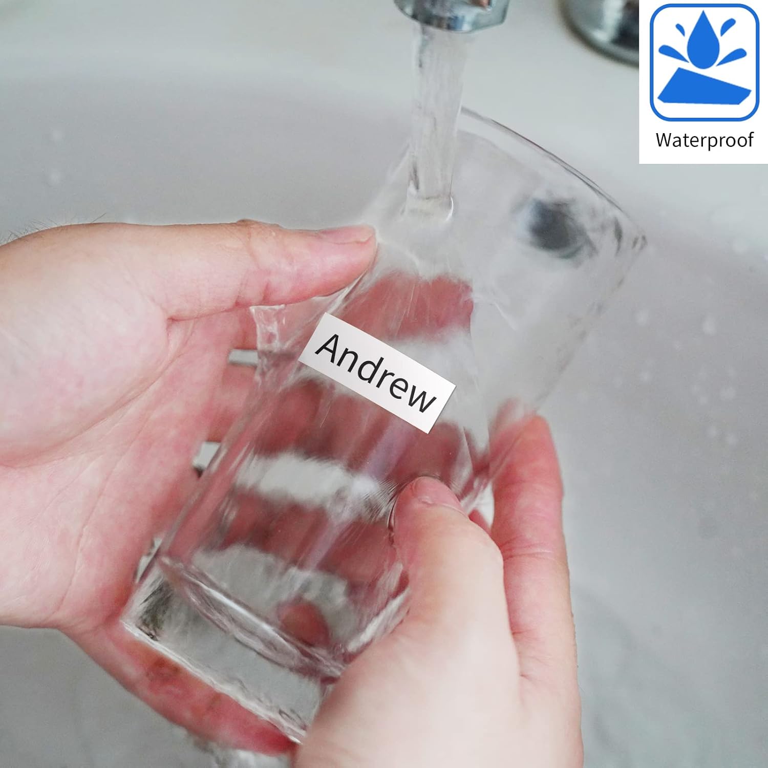 Thumbnail 5 de Dymo 91201 label tape 12mm x 4m for Letratag 🏷️