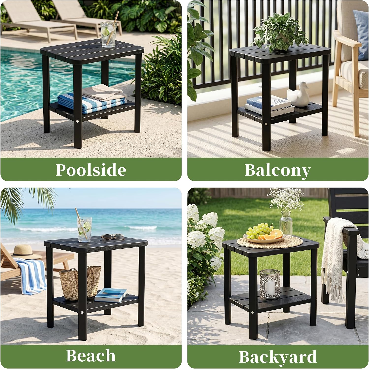 Thumbnail 6 de EFU Outdoor Side Table, Resin
