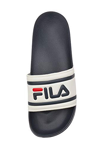 Detalle de Fila Morro Bay Slipper, Infradito Uomo – Bianco/Navy, 40 EU