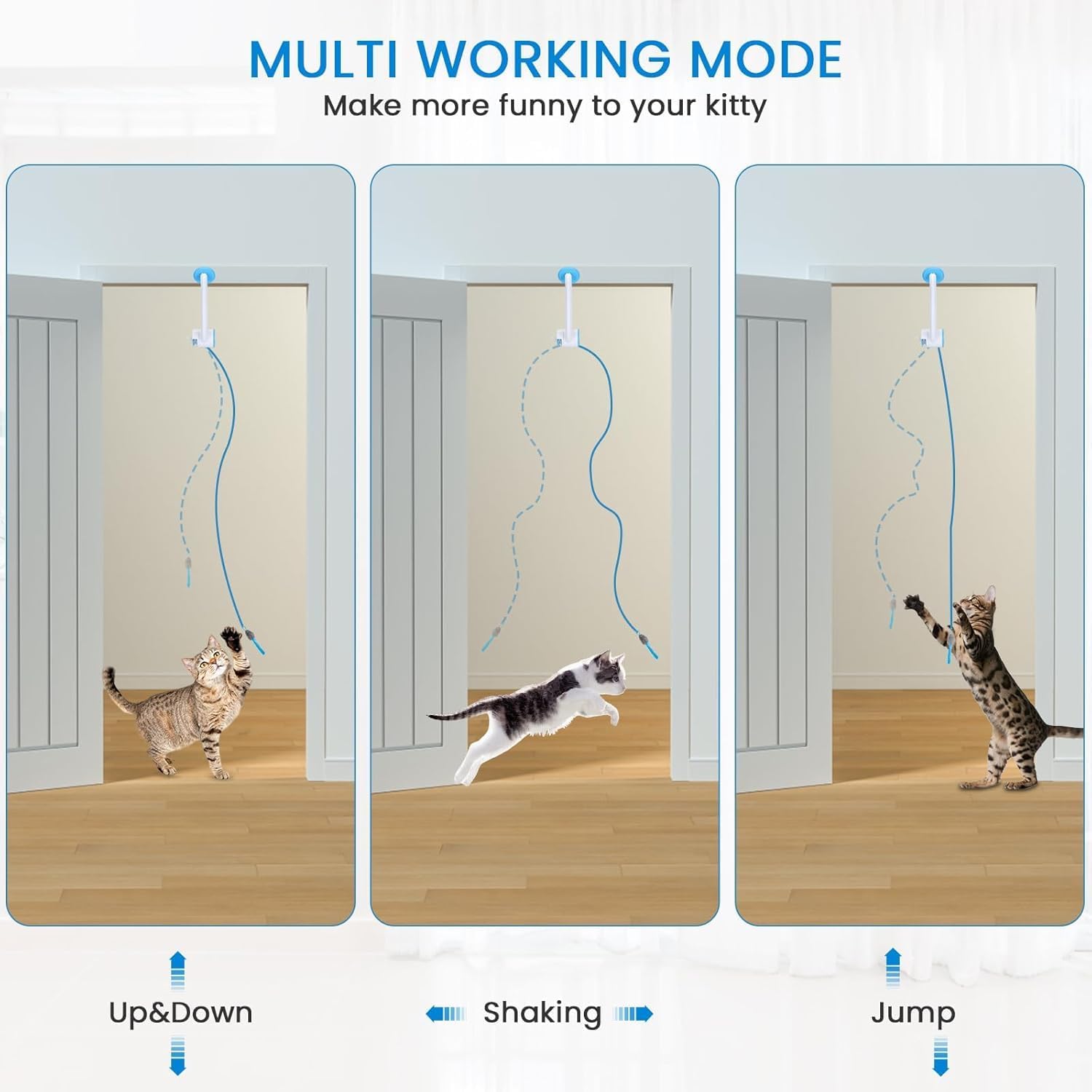 Detalle 2 de PETTOM Cat Toys, interactive cat enrichment