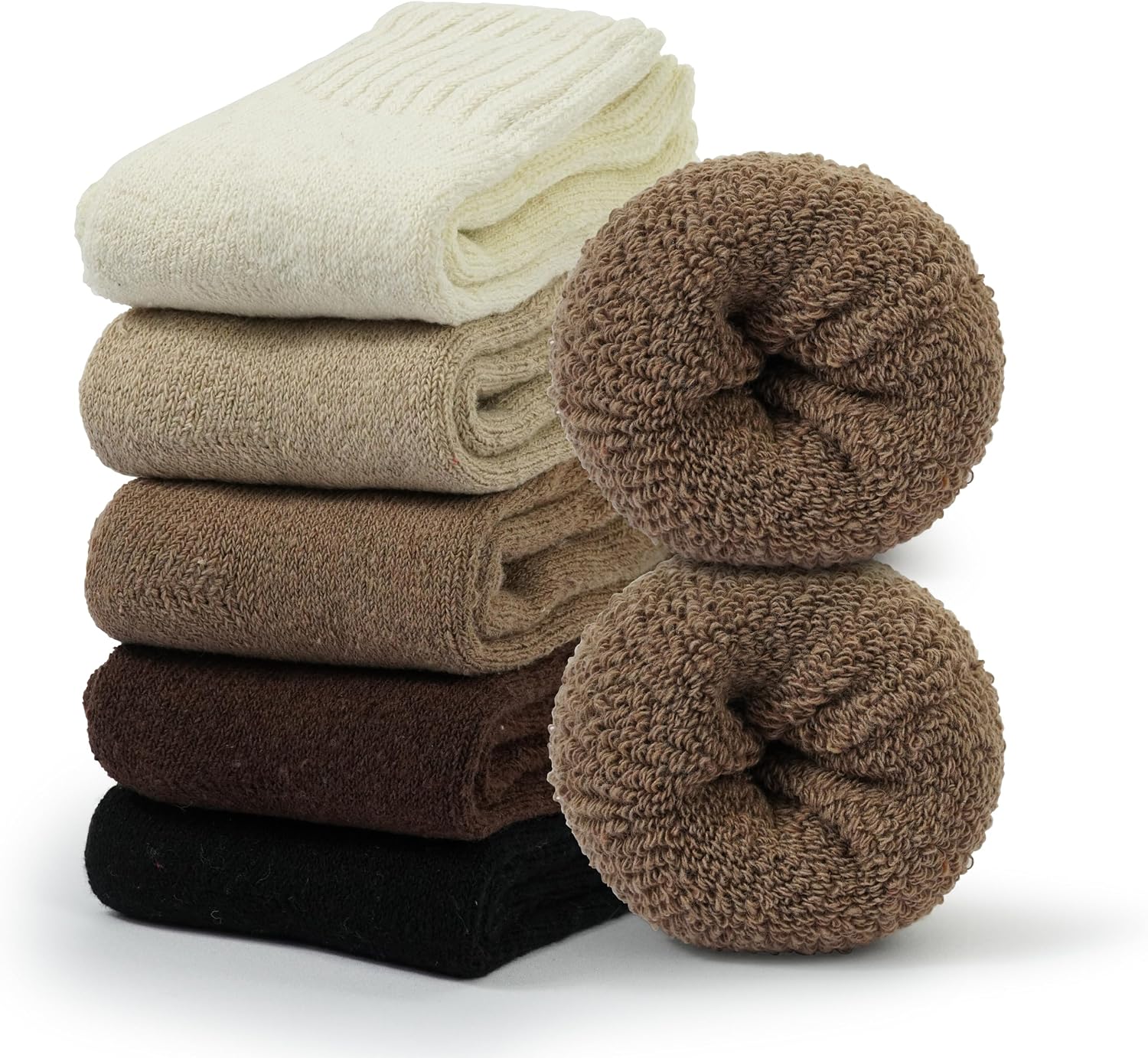 Detalle de BomKinta Boot Socks Women 5-11 Cozy Crew Socks