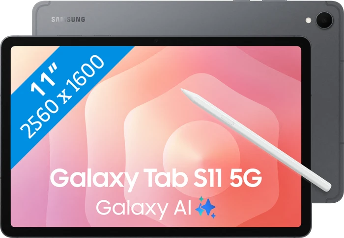 Thumbnail 11 de Samsung Galaxy Tab S11 11 Zoll – 128 GB, Wi‑Fi + 5G in Grau