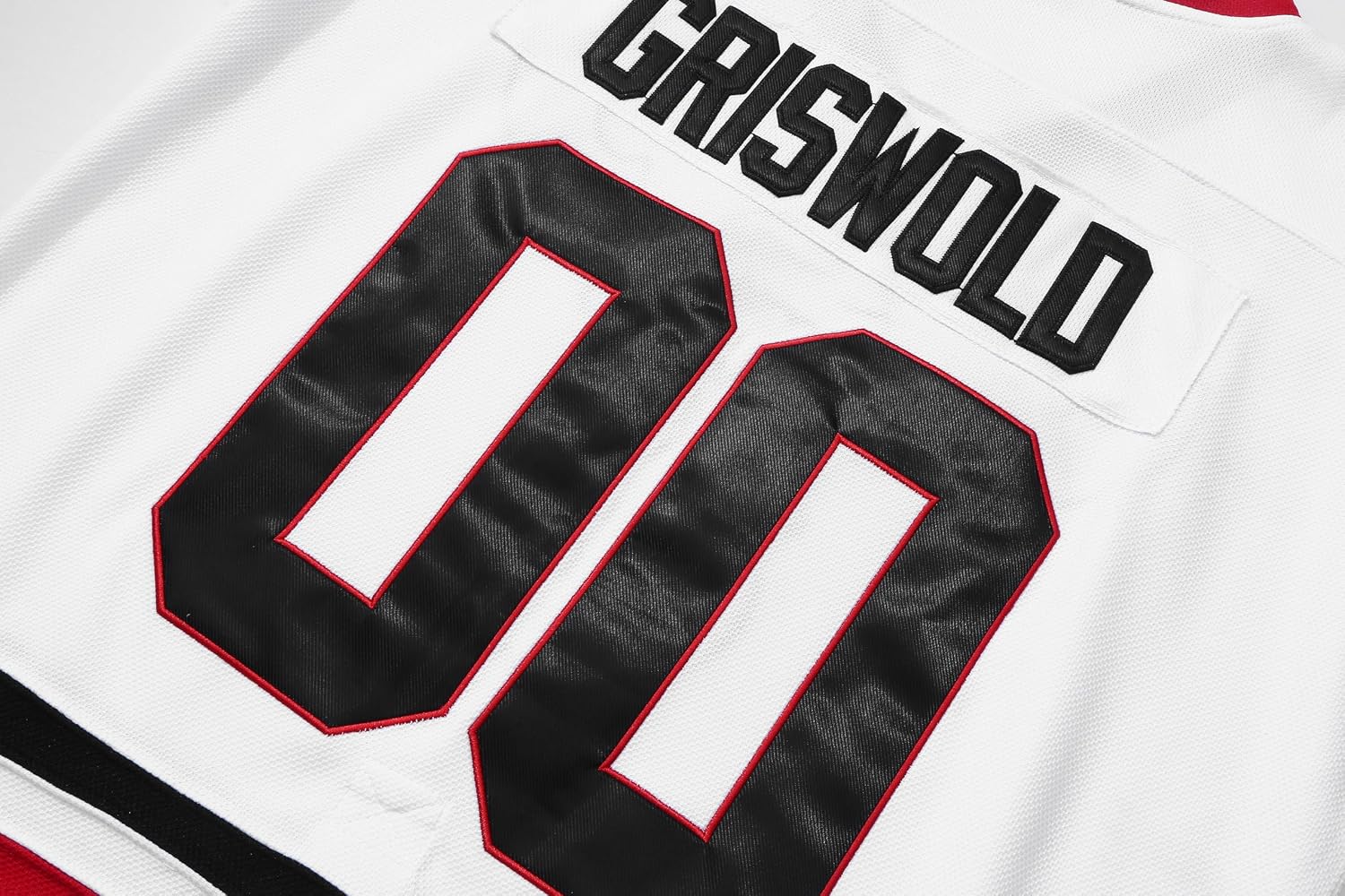 Detalle 2 de Shrandi Griswold #00 Movie Hockey Jersey with Stitched Details, S-5XL