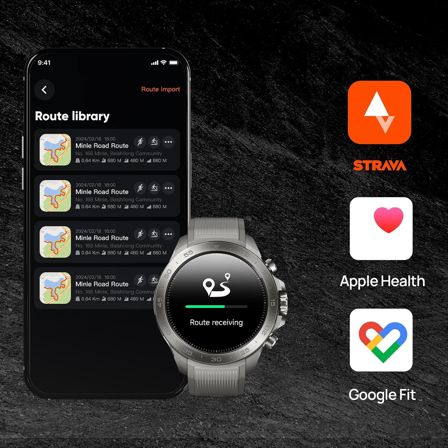 Thumbnail 4 de Mibro GS Explorer S Ti 48mm smartwatch outdoor con GPS dual band, mappe offline e display AMOLED 1,32”