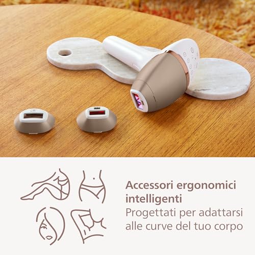 Detalle 2 de Philips Lumea 9000 Series BRI955/00 – Epilazione IPL con SenseIQ, 3 accessori e opzione cordless