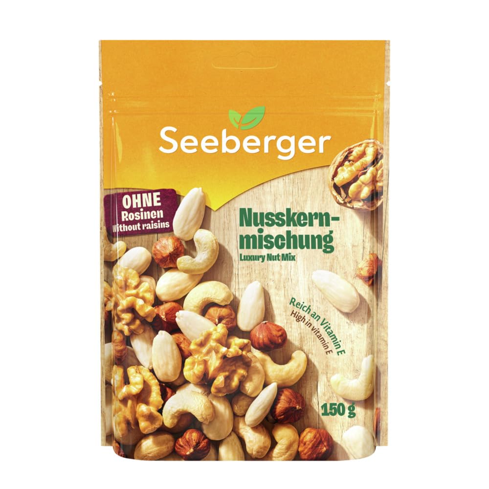 Thumbnail 2 de Seeberger Nusskernmischung Pure – glutenfreie Nussmix aus Haselnuss, Mandel, Walnuss & Cashew (1 x 400 g)