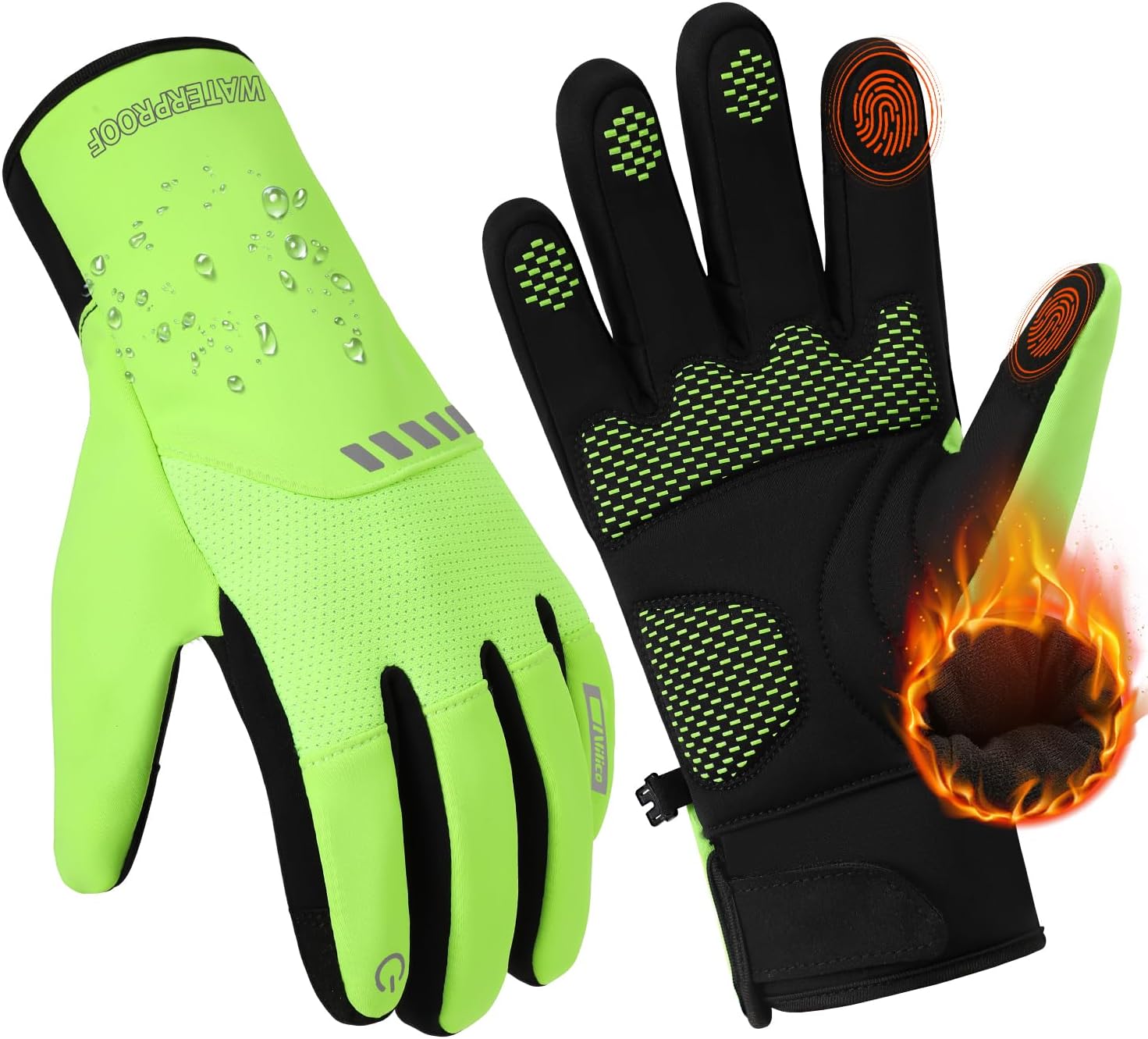 Thumbnail 6 de Vilico Winterhandschuhe Herren wasserdicht Touchscreen