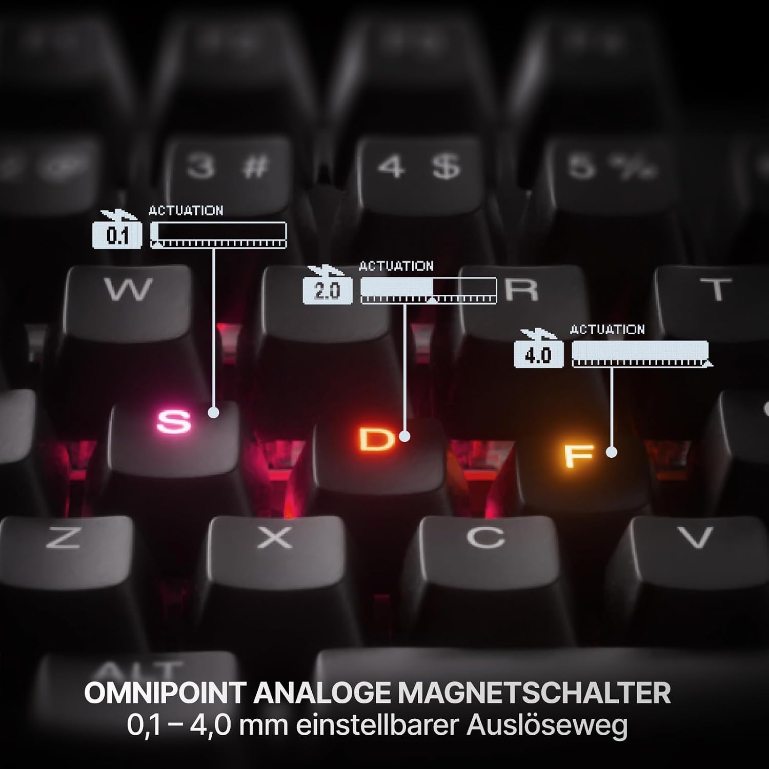 Thumbnail 6 de SteelSeries Apex Pro TKL Gen 3 – Gaming-Tastatur mit OmniPoint 3.0 Hall-Effekt-Switches