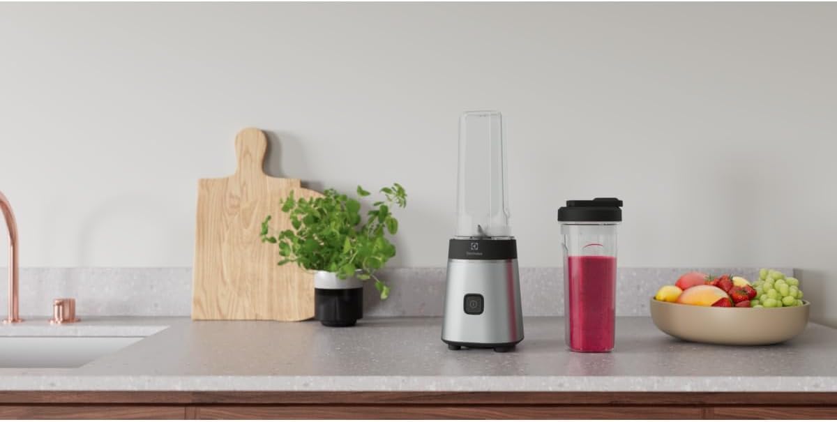 Detalle 2 de Electrolux Create 3 E3SB1-4ST Frullatore Sportivo 3 in 1 con Bottiglia Take Away BPA Free