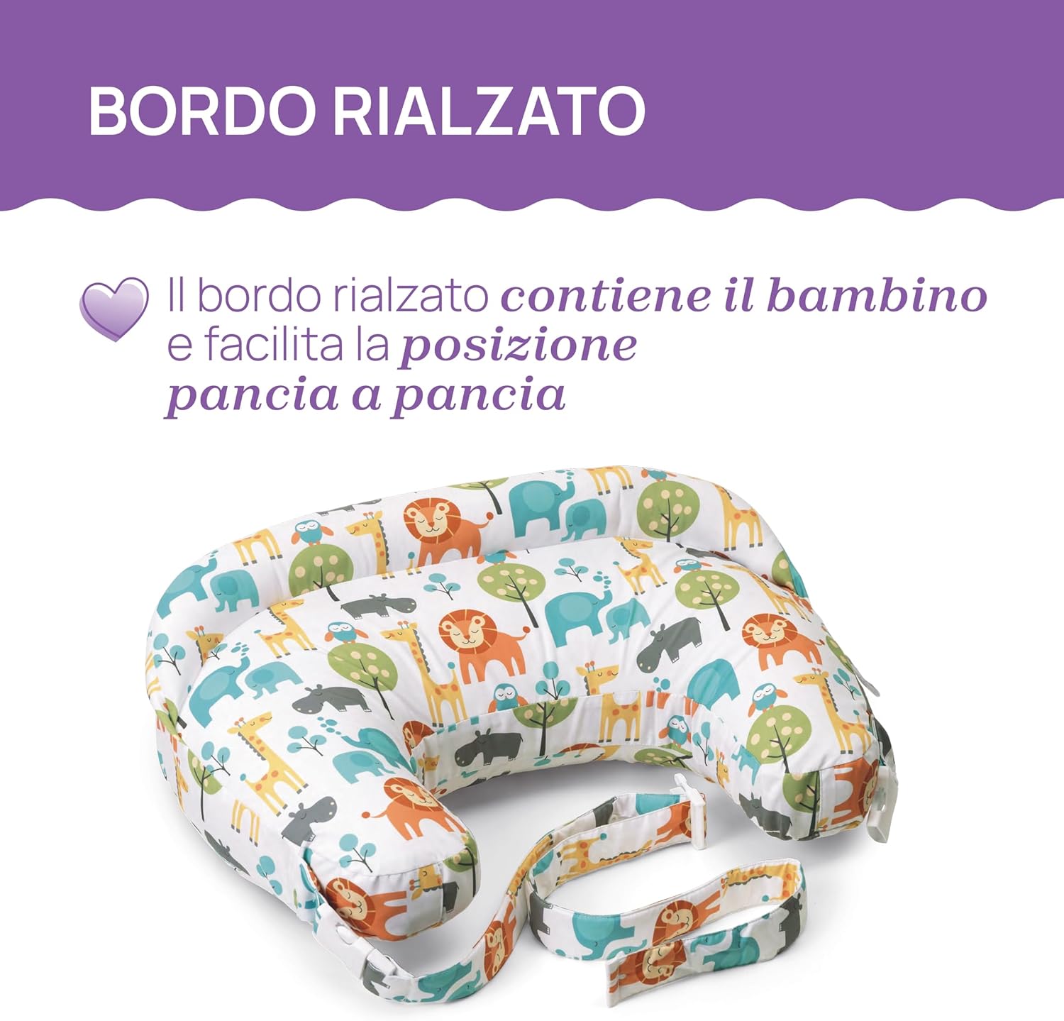 Detalle de Boppy Cuscino Allattamento Deluxe: supporto ergonomico per mamma e neonato