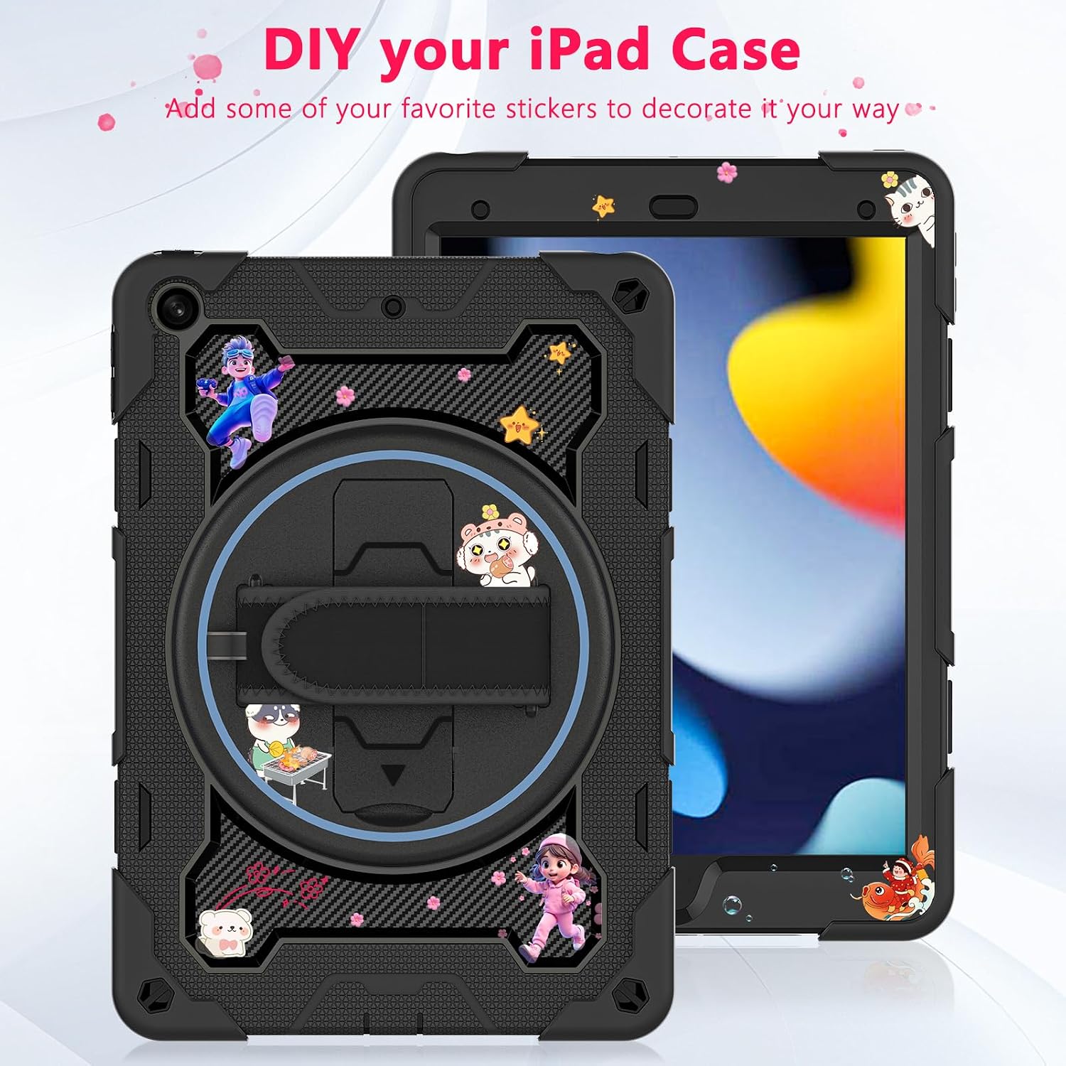 Thumbnail 5 de ROSROME iPad 10.2 Case 360° Kickstand