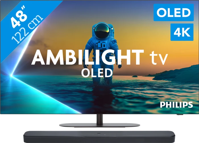 Thumbnail 21 de Philips Ambilight OLED810 48 Zoll 4K TV Set