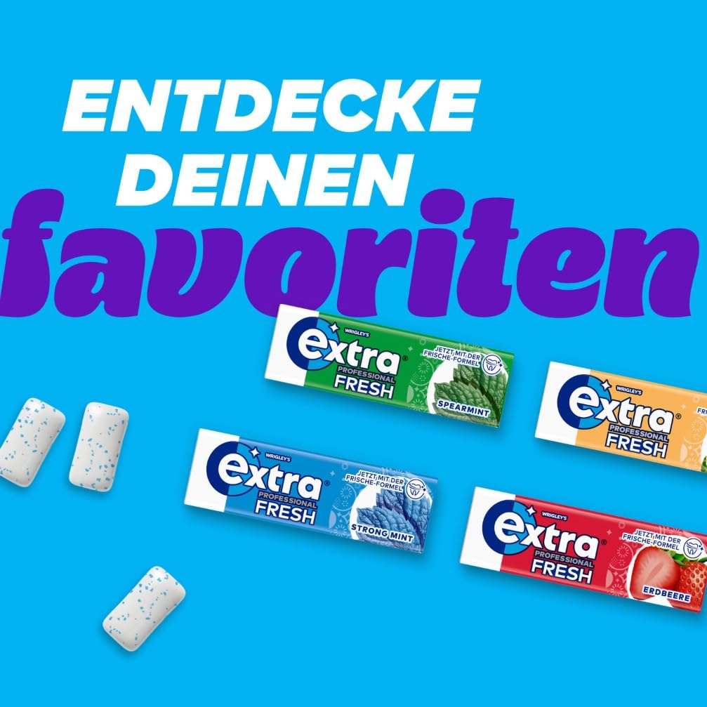 Thumbnail 6 de Extra Fresh Spearmint zuckerfreier Kaugummi 300 Stück 🍬