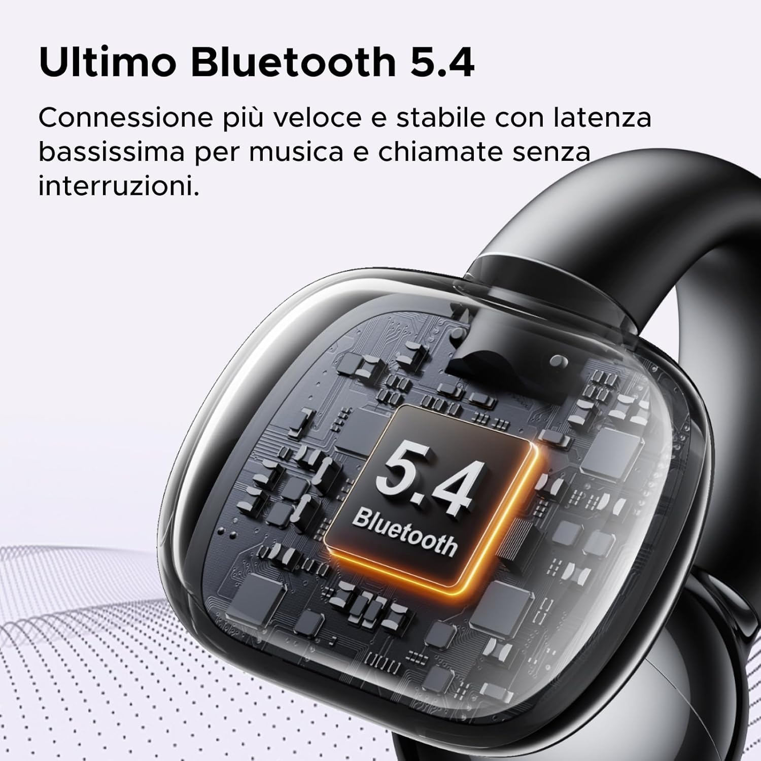 Detalle 2 de UGREEN HiTune S3: Auricolari sport open-ear con ANC ENC, 30 h e ricarica USB-C