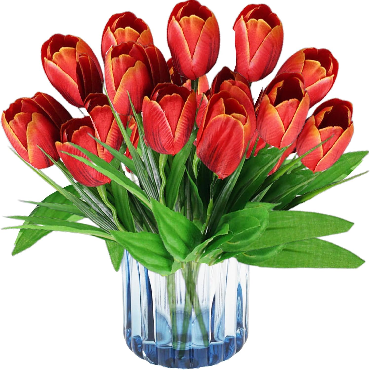 Detalle de astylishome 21 Tulip artificial bouquet for wedding